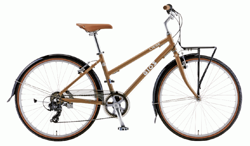★HERO★様購入用【GIOS LIEBE 26インチ】大阪近郊無料配達可能 GIOS LIEBE ホワイト シティサイクル 26インチ GIOS LIEBE ホワイト