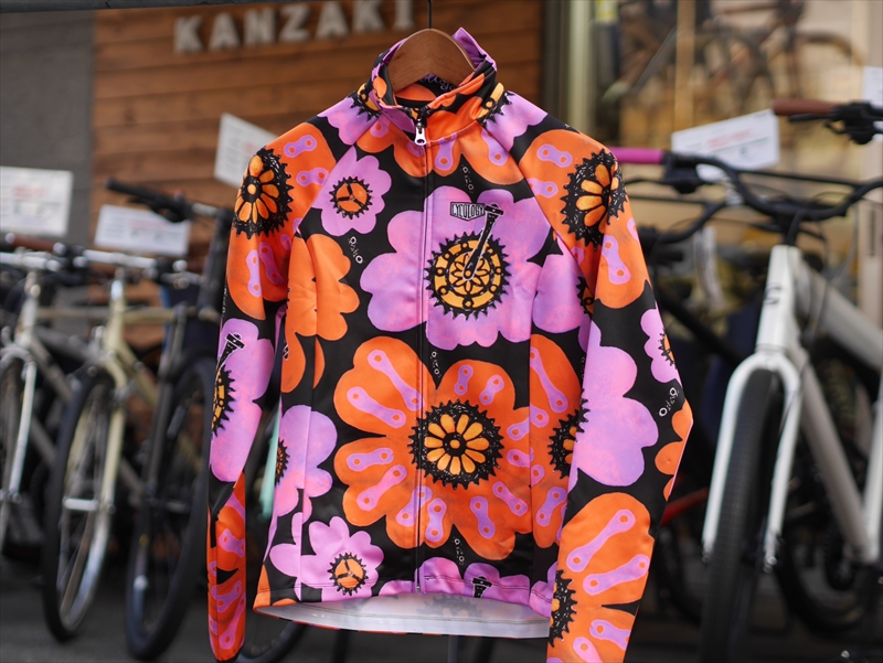 PEDAL FLOWER WINDPROOF CYCLING JACKET