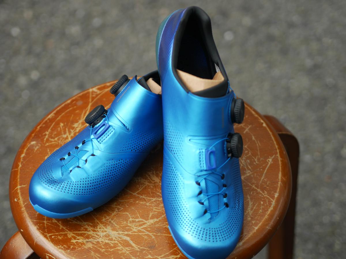 シマノ SHIMANO S-PHYRE SH-RC903 RC9 青 ブルー BLUE EU40.5