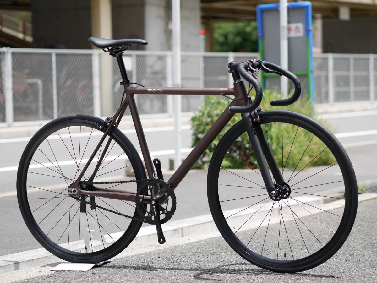 ピストバイク】Fuji TRACK ARCV【52cm】マットブラック-