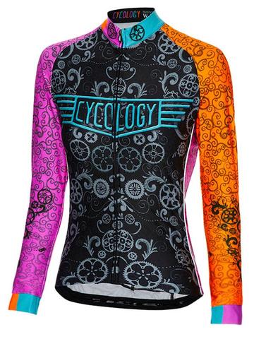 EXTRA LUCKY CHAIN RING LONG SLEEVE CYCLING JERSEY