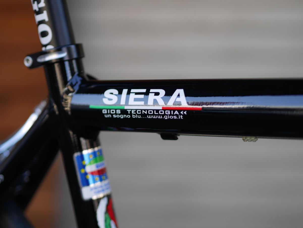 【お値下げ】GIOS SIERA ブラック 520サイズ お値下げ】GIOS SIERA ブラック 520サイズ GIOS SIERA ロードバイク